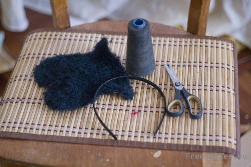 Материалы для изготовления кошачьих ушок