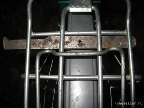 Самодельное детское велосипедное кресло