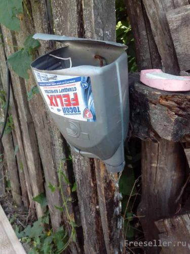 Как сделать самодельный гаражный рукомойник из обычной пластиковой канистры.