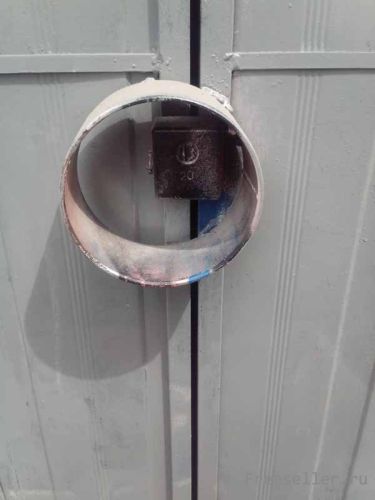 Самодельная защита висячих замков от взлома