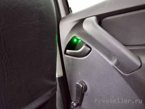 Подсветка дверных ручек Лада Гранта своими руками