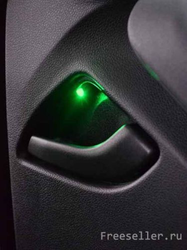 Подсветка дверных ручек Лада Гранта своими руками