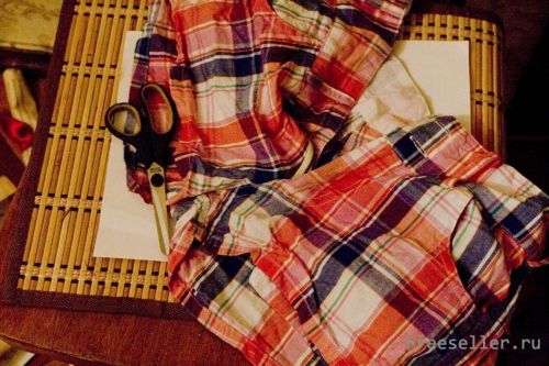 Материалы для изготовления топа из шорт