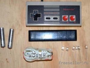 Материалы для изготовления светильника из джойстика