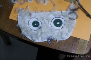 Изготовление маски совы