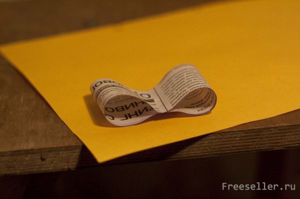 Как сделать цветок из газеты