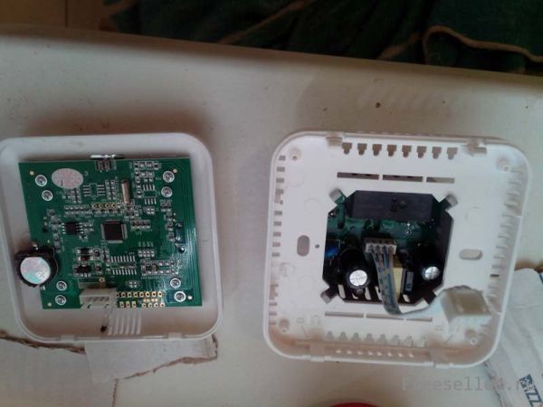 Китайский программируемый терморегулятор для теплого пола