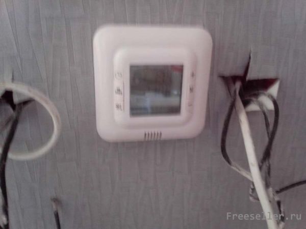 Установка терморегулятора для теплого пола своими руками