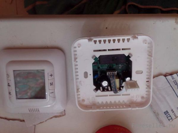 Китайский программируемый терморегулятор для теплого пола