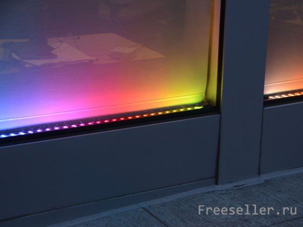 Монтаж программируемых диодных лент своими руками