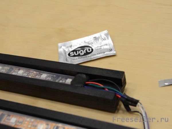 Монтаж программируемых диодных лент своими руками