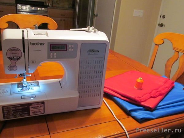 Процесс изготовления гамака