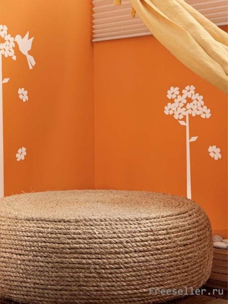 Тахта из шин своими руками