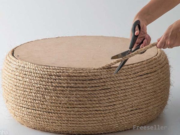 Изготовление тахты из шин своими руками