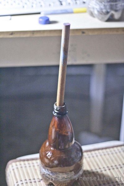 Гантели из пластиковых бутылок своими руками