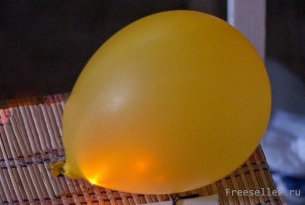 Изготовление Светящихся воздушных шариков