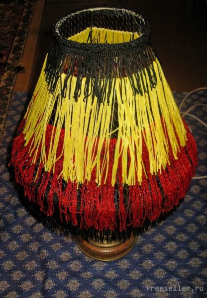 Самодельный абажур: Платье танцовщицы