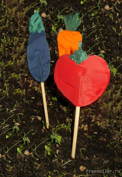 Идеи по декорированию дачи - Что растет на грядке