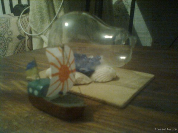 Делаем кораблик в лампочке