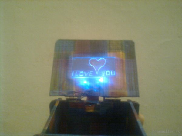 Самодельная шкатулка с подсветкой