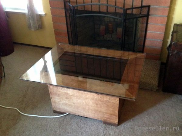 Самодельный жидкокристаллический кофейный столик