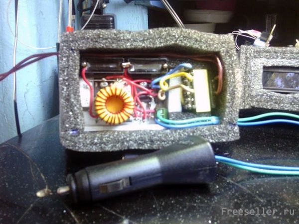 Преобразователь напряжения с 12 на 220 Вольт своими руками