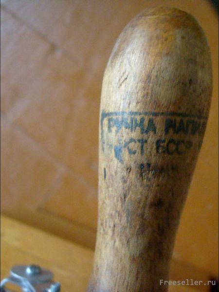 Ручка для швейной машинки из детского конструктора