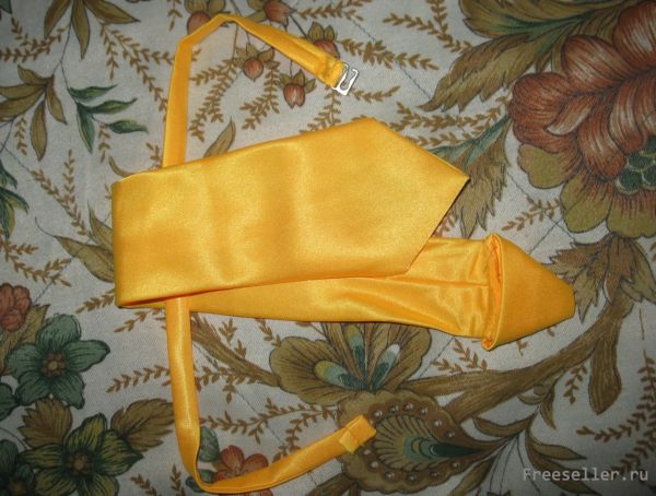 Нарядный галстук для мальчика (2-6 лет) своими руками