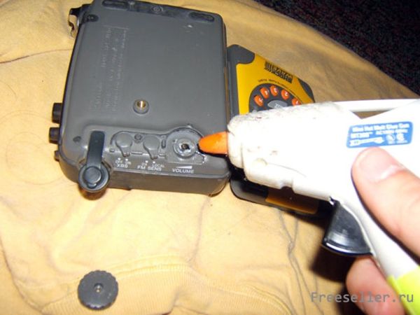 Мыльница из кассетного плеера