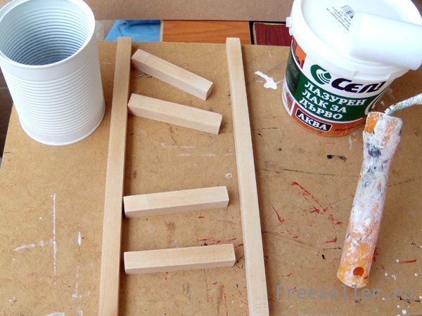 Процесс изготовления светильника из оловянной банки