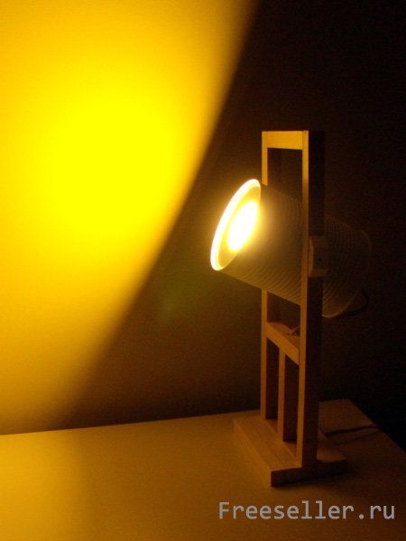 Светильник из оловянной банки своими руками