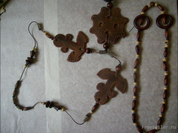 Мастерим сувенир морской тематики из кожи и дерева