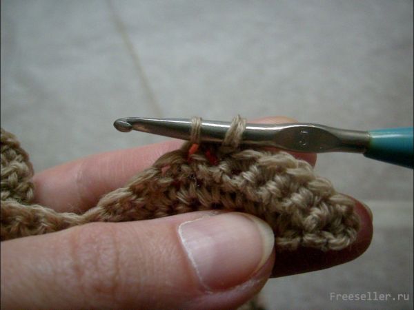 Вязание зубчатого шарфа своими руками