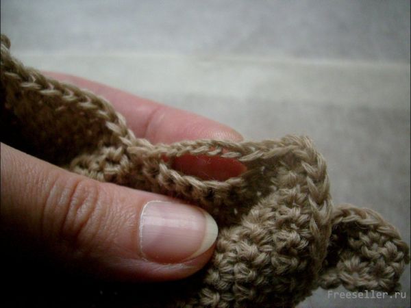 Вязание зубчатого шарфа своими руками