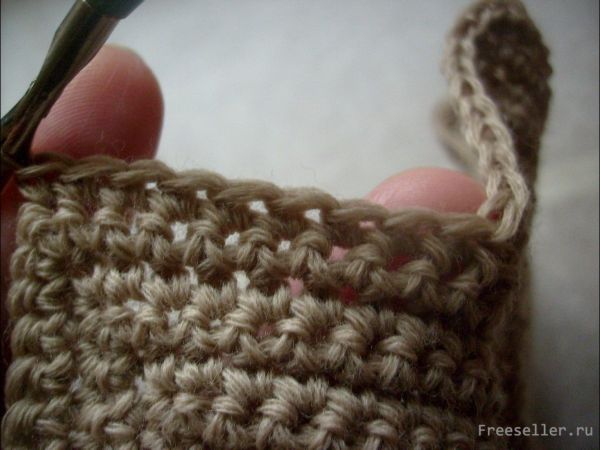 Вязание зубчатого шарфа своими руками