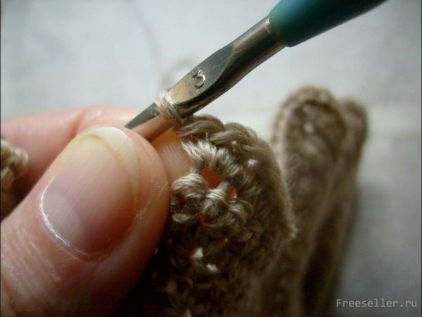 Вязание зубчатого шарфа своими руками