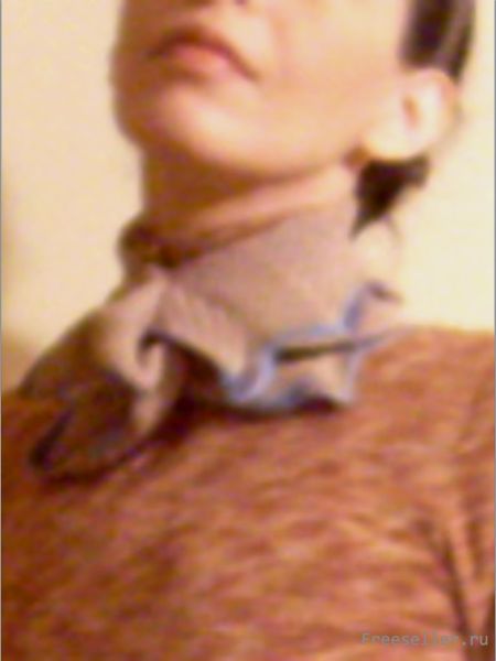 Вязание зубчатого шарфа своими руками