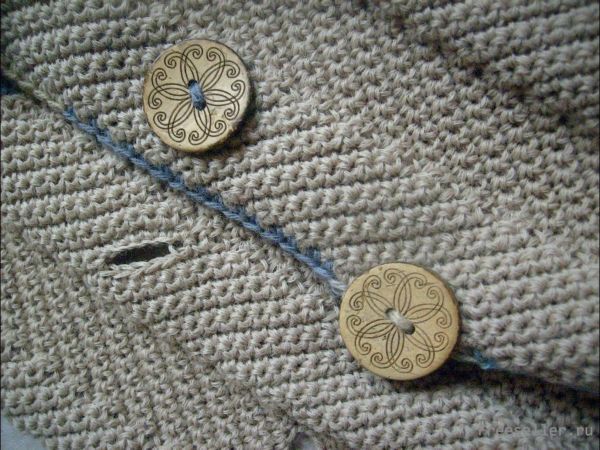 Вязание зубчатого шарфа своими руками