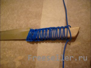 Ремонтируем нож - оплетаем рукоятку