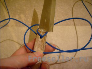 Ремонтируем нож - оплетаем рукоятку