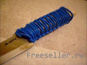 Ремонтируем нож - оплетаем рукоятку