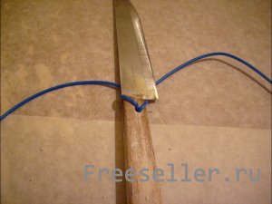 Ремонтируем нож - оплетаем рукоятку