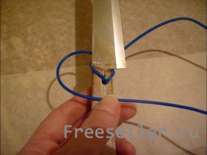 Ремонтируем нож - оплетаем рукоятку