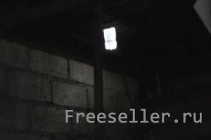 Светильник из пластиковой бутылки работающий на солнечном свете