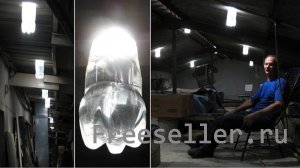 Светильник из пластиковой бутылки работающий на солнечном свете