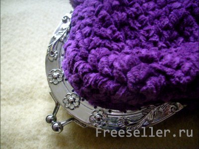 Нарядный ридикюль в смешанной технике своими руками