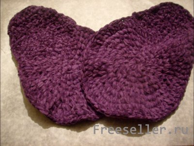 Вяжем внешние детали ридикюля