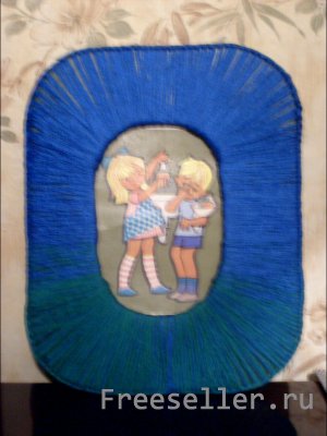 Фото-рамка из папки-скоросшивателя