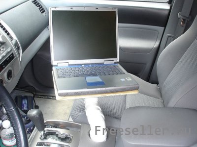 Делаем автомобильную подставку для ноутбука в подстаканник