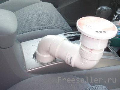 Делаем автомобильную подставку для ноутбука в подстаканник